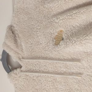 NIKE women's Sherpa hooded sweatshirt SIZE L